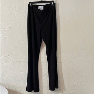 Compl K Black Flared-Leg Pants